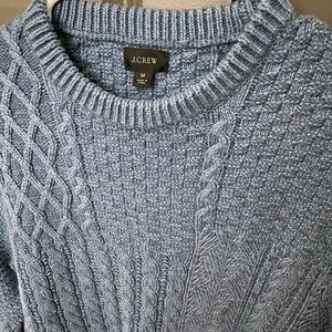 J. Crew Men’s cable knit sweater